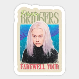 Phoebe Bridgers Vintage 1994 // Farewell Tour Original Fan Design Artwork Sticker